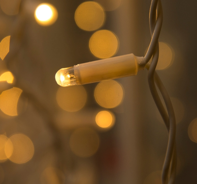 Гирлянда занавес уличная 2 х 3 м, 760LED, IP65, 220V, нить белая, свечение тёплое белое, холодное бе