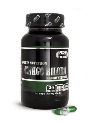 GINKGO BILOBA 200mg 30 капсул (Гинкго Билоба) от FROGTECH Green Line