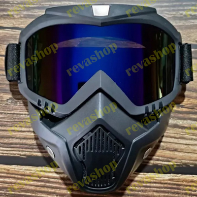 интернет магазине revashop Мотоциклетный внедорожный шлем ветрозащитный маска для очков внедорожная