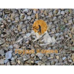 Кофейная мраморная крошка, фракция 5-10 мм