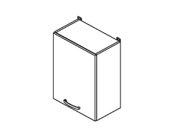 Кухонный Шкаф Равенна Шайн В60 1д