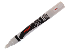 Маркер Меловой Влагостираемый 1,8-2,5 мм, ЯПОНИЯ (Белый), шт.