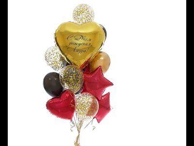 Фонтан шаров Сердце Ультра