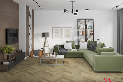 Кварцвиниловая плитка Damy Floor Chevron LVT Сен-Жермен / Saint-Germain DF05-Ch-LVT