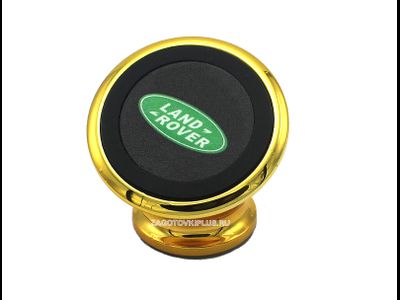 Магнитный держатель для телефона в машину LAND ROVER (золото)
