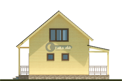 ДЖ-10 ГАБАРИТНЫЕ РАЗМЕРЫ: (8Х9М) 1,5 ЭТАЖА, ОБЩАЯ ПЛОЩАДЬ: 117М²