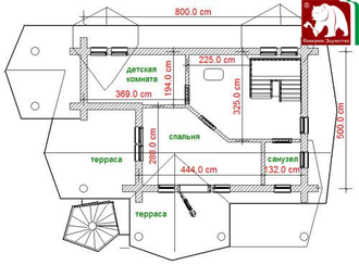 Проект 3-22, 68 кв.м., 5*8