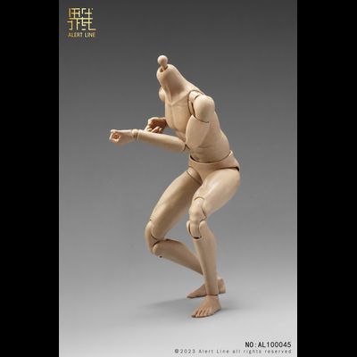 Тело с шеей, кистями и стопами - Male body (AL100045) - Alert Line