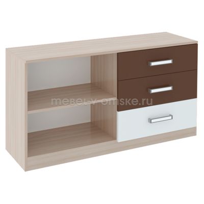 ЗР050 Тумба ТВ "Волкер" М12. Размер: 1226*644*383