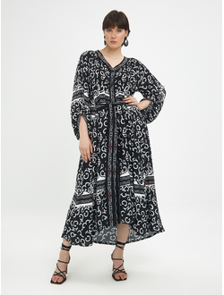 Классические женские брюки с люрексом для полных женщин