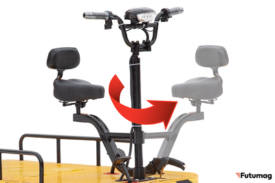 Платформенная электротележка RuTrike СКЛАД 2000 NEW