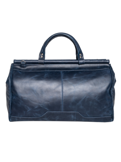 Кожаный саквояж Otranto Premium blue (арт. 4006-19)