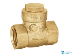 Обратный клапан горизонтальный VIEIR  1/2' в Тамбове