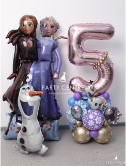 Набор шаров по тематике Холодное сердце