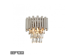 Настенный светильник iLamp SAVAGE W9510-1 NICKEL