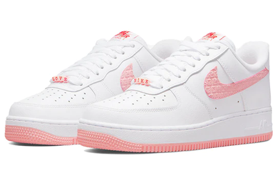 Модные найки для девушек Кроссовки Nike Air Force 1 Low день святого Валентина 2022 DQ9320-100