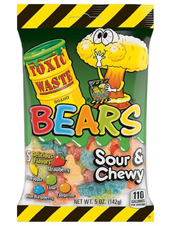 Токсик Жевательный мармелад "Мишки" 142гр (12)