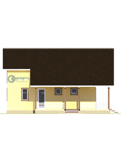 ДЖ-13 ГАБАРИТНЫЕ РАЗМЕРЫ: (9Х10,4М) 1,5 ЭТАЖА, ОБЩАЯ ПЛОЩАДЬ: 147.3М²