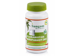 Florabiot-ex (Флорабиот Экс)  для восстановления микрофлоры 750 мг SANGAM HERBALS, 60 ТАБ.