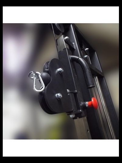 Блочная рама сдвоенная угловая (кроссовер угловой) 2х70 кг AV204/80