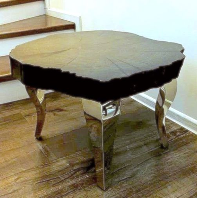 столик из спила мореного дуба