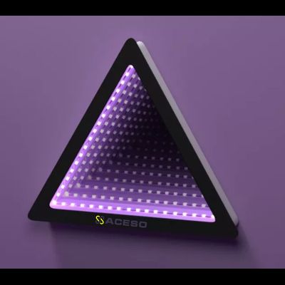 Светозвуковая панель "Бесконечность треугольник"