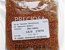 Светло-розовый бисер