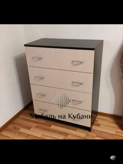 Бася (Басса) КМ 554 комод 4 ящика Венге/Белфорт