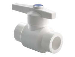 Кран шаровый ПП D25 полипроп. [5925]