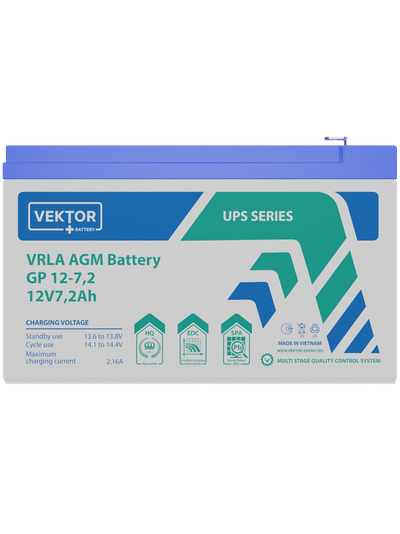 Аккумулятор свинцово-кислотный GP 12-7.2