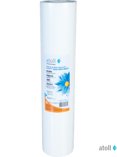Картридж atoll DGD-5005-BB20 (вспененный полипропилен)