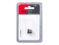 FUBAG Переходник 1/4"M заглушка, блистер 1 шт