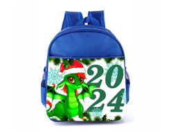 Рюкзак синий год Дракона №4