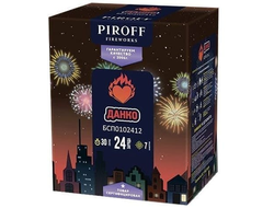 Батарея салютов ДАНКО БСП0302412 PIROFF | Neva-Salut.com