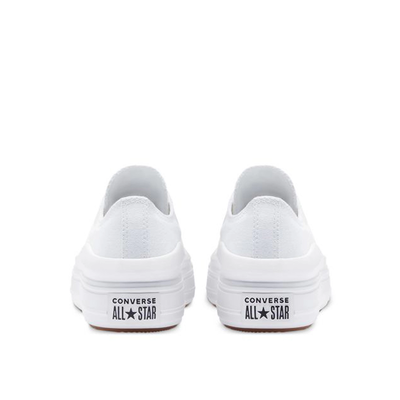 высокая белая платформа Converse Chuck Taylor All Star Move White белые 570257C