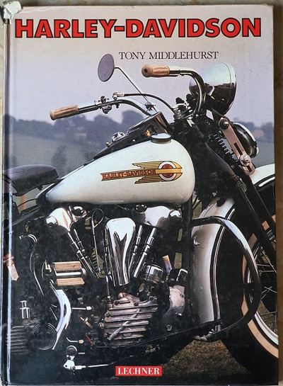 Harley Davidson Tony Middlehurst, Иностранные книги о мотоциклах, байкерские журналы, Intpressshop
