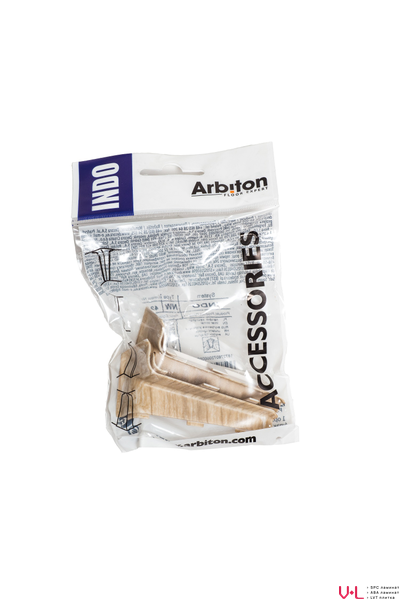 Угол внутренний пластиковый Arbiton Indo 42 Sand Oak, комплект 2 шт