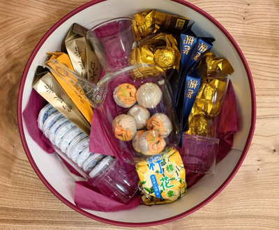 Набор №6 китайского чая и стеклянный набор посуды