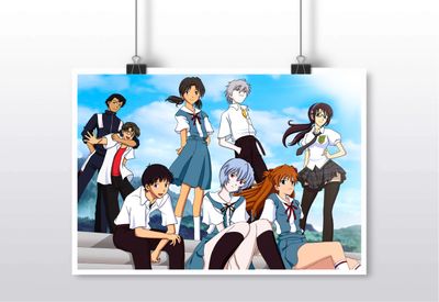 Плакат Евангелион, Neon Genesis Evangelion №1