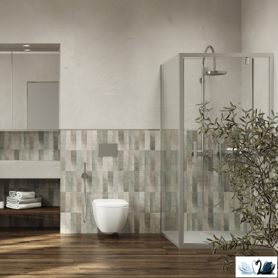 Плитка Creto Magic Grey 5,85x24 см настенная