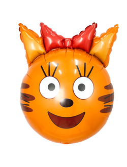 Шар (19''/48 см) Три Кота, голова Карамелька