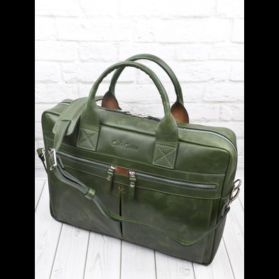 Сумка для ноутбука Montebello green (арт. 1033-11)