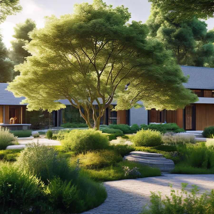 Посадка растений-солитеров-&ndash; это отличный способ добавить уникальности вашему ландшафт