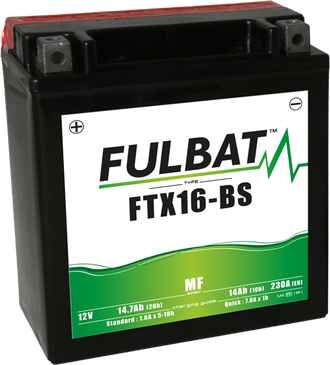 Аккумулятор FULBAT FTX16-BS (YTX16-BS)