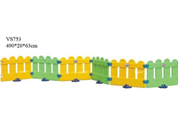 Разноцветный детский игровой заборчик FAMILY