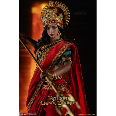Индийская красавица в красном - Коллекционная ФИГУРКА 1/6 scale Radiant Crown Divinity Golden (PL2023-211A) - TBLeague