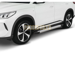 Порог-площадка "Start" F180AL + комплект крепежа, RIVAL, BYD Song Plus 2023-