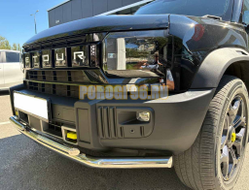Защита переднего бампера двойная Папа Тюнинг d60/42 для JETOUR T2 2024-