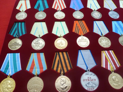 "Медали СССР в планшете" 1-я часть. Муляжи высокого качества!