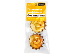 Маффин "Лимон и тофу", без глютена, 180г (EVOPIT)